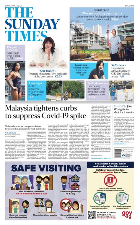 singapore straits times latest news today.